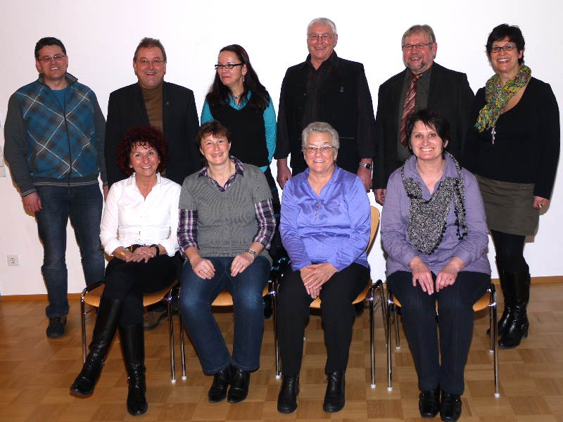Der Kirchenchorvorstand 2011